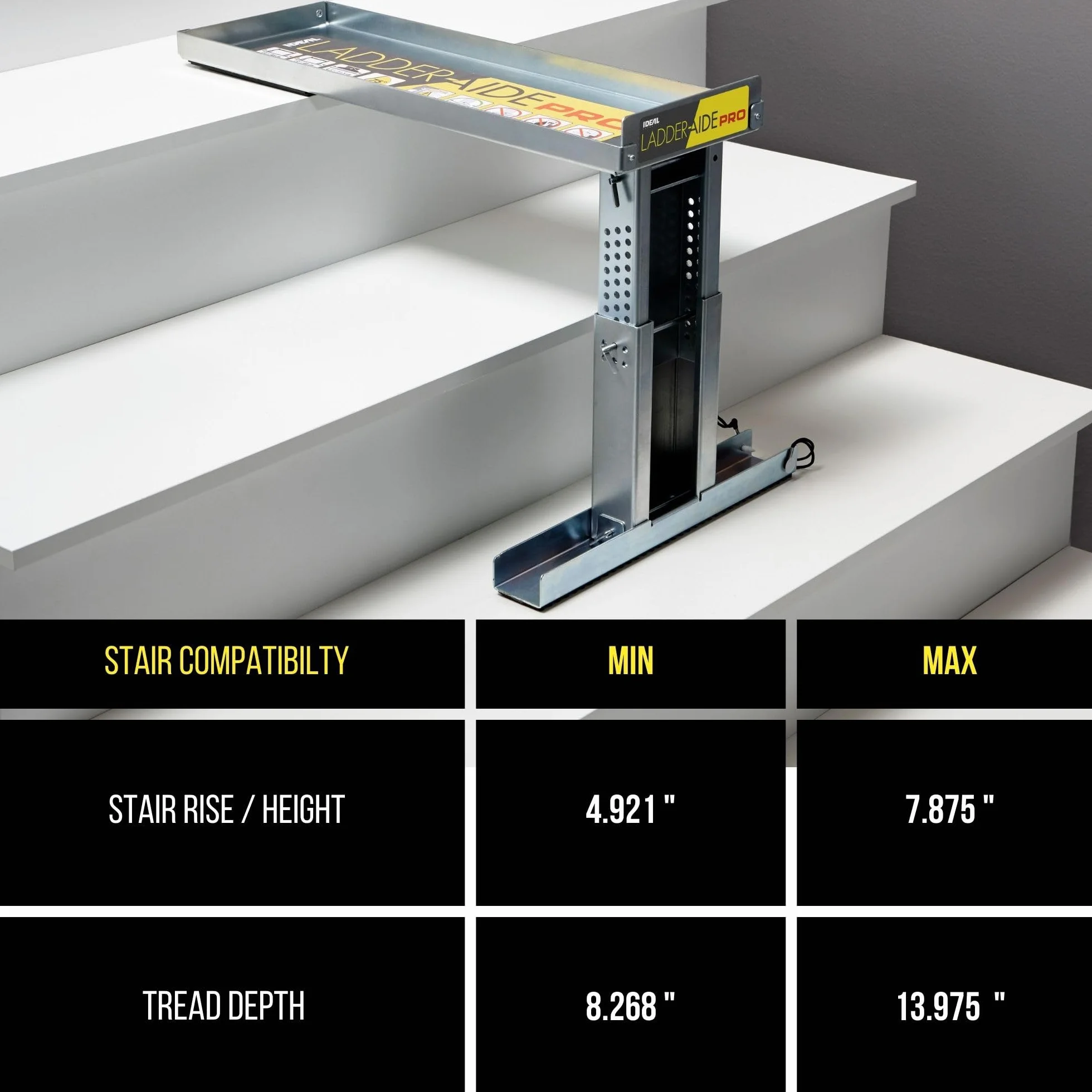 Ideal LAP1 Ladder_Aide Pro, srebrny
