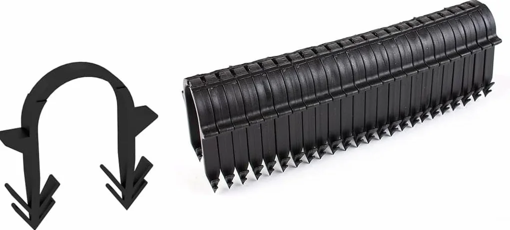 Szpilki Spinki do Zszywacza 40 mm, Zszywki Klipsy do Ogrzewania Podłogowego, Uchwyt Rurowy do Rur Grzewczych Podłogowych, 1000 sztuk