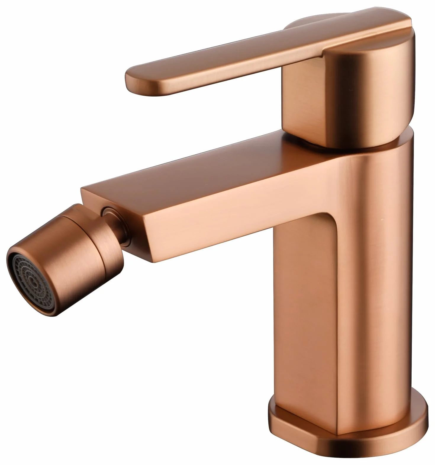 IMEX kran bidetowy, bateria bidetowa, bateria bidetowa, bateria bidetowa z mieszaczem ciepłej i zimnej wody, bateria Bidet, łatwa instalacja, seria rzymska, szczotkowana