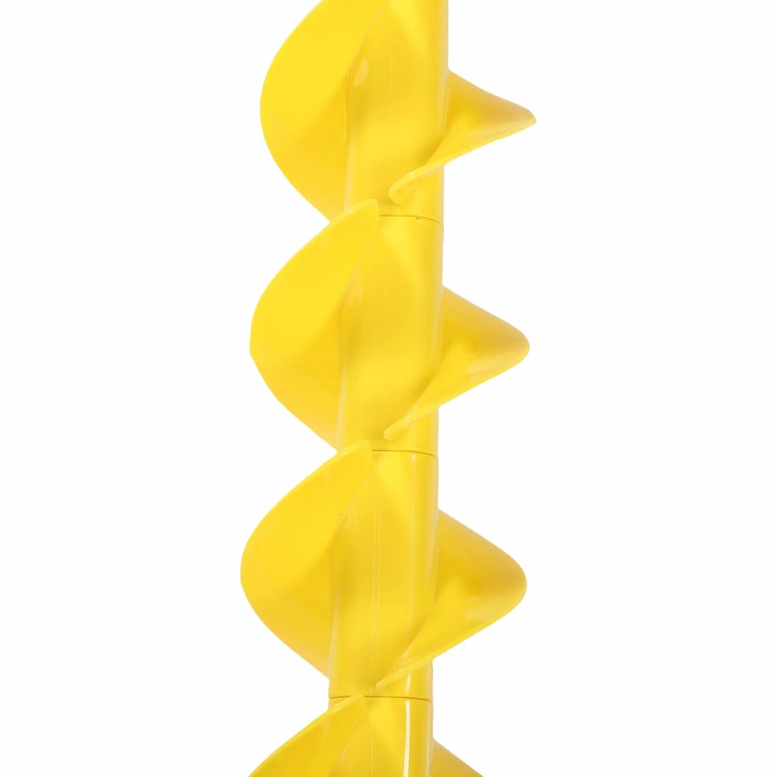 Generic Nylonowe Wiertło do świdra Lodowego, średnica 5 Cali, długość 29,53 Cala Adapter Wiertła Lodowego z Pływakiem, do Wiercenia Głębokich Otworów łowienia Pod Lodem, Głębokich Wód