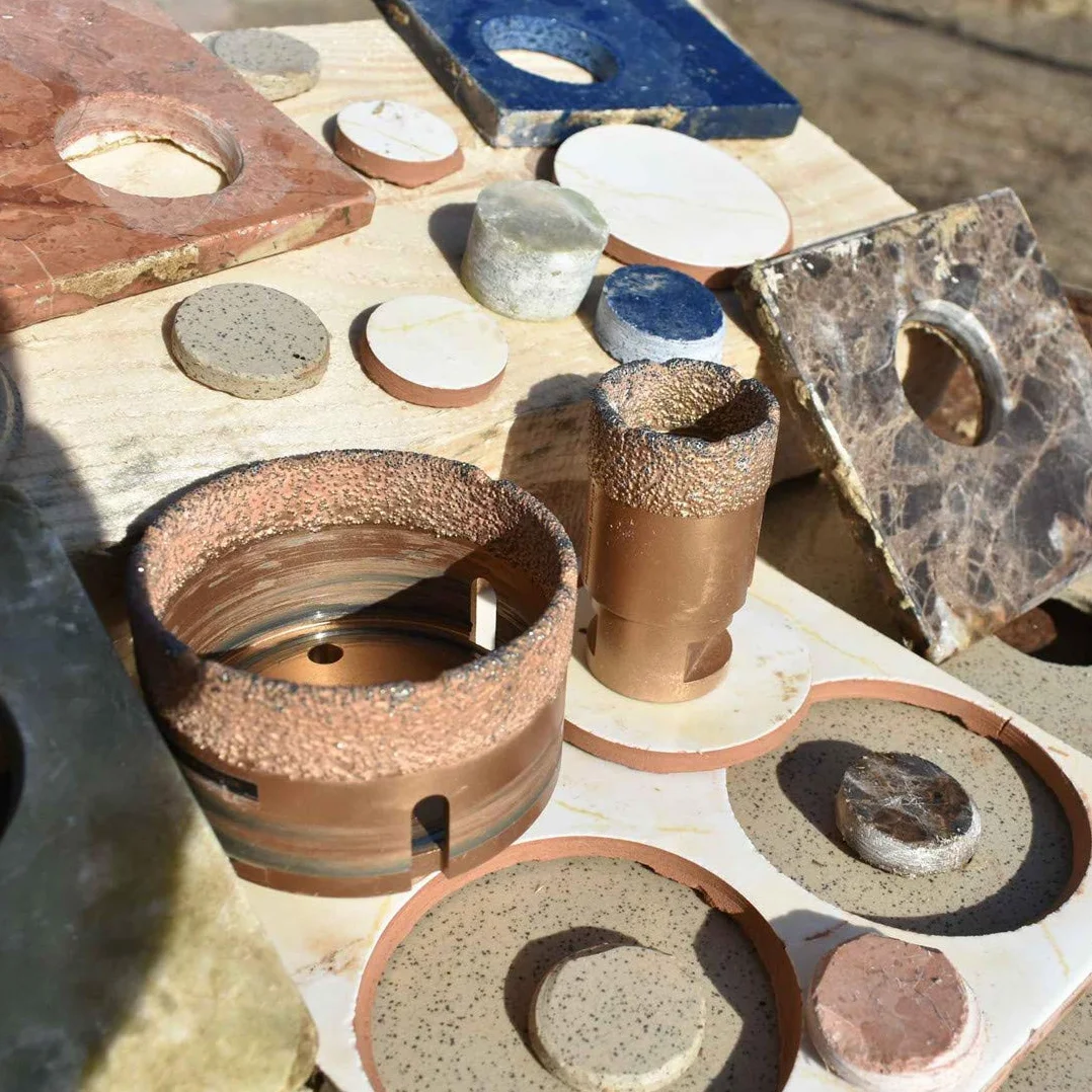 SHDIATOOL Diamentowa koronka wiertnicza 35/38/50/68 mm do porcelany płytek granitowych marmur wiercenie na sucho