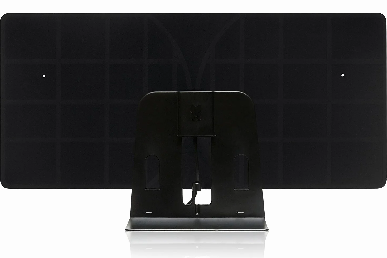 Monarch 50 czarna antena wewnętrzna HDTV - zasięg 50 mil, wielokierunkowa technologia i filtr 4G dla maksymalnego UHF/VHF/FM/USB Tuner TV / DVB-T/DVB-T2/DAB odbiór radiowy