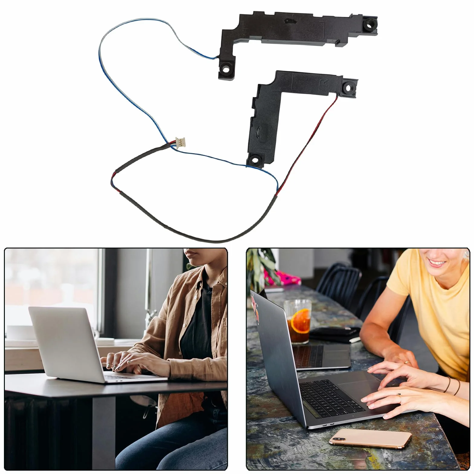 Zestaw głośników do laptopa lewy i prawy zestaw głośników do modeli A515-51 A515-51G A315-53 A315-53G