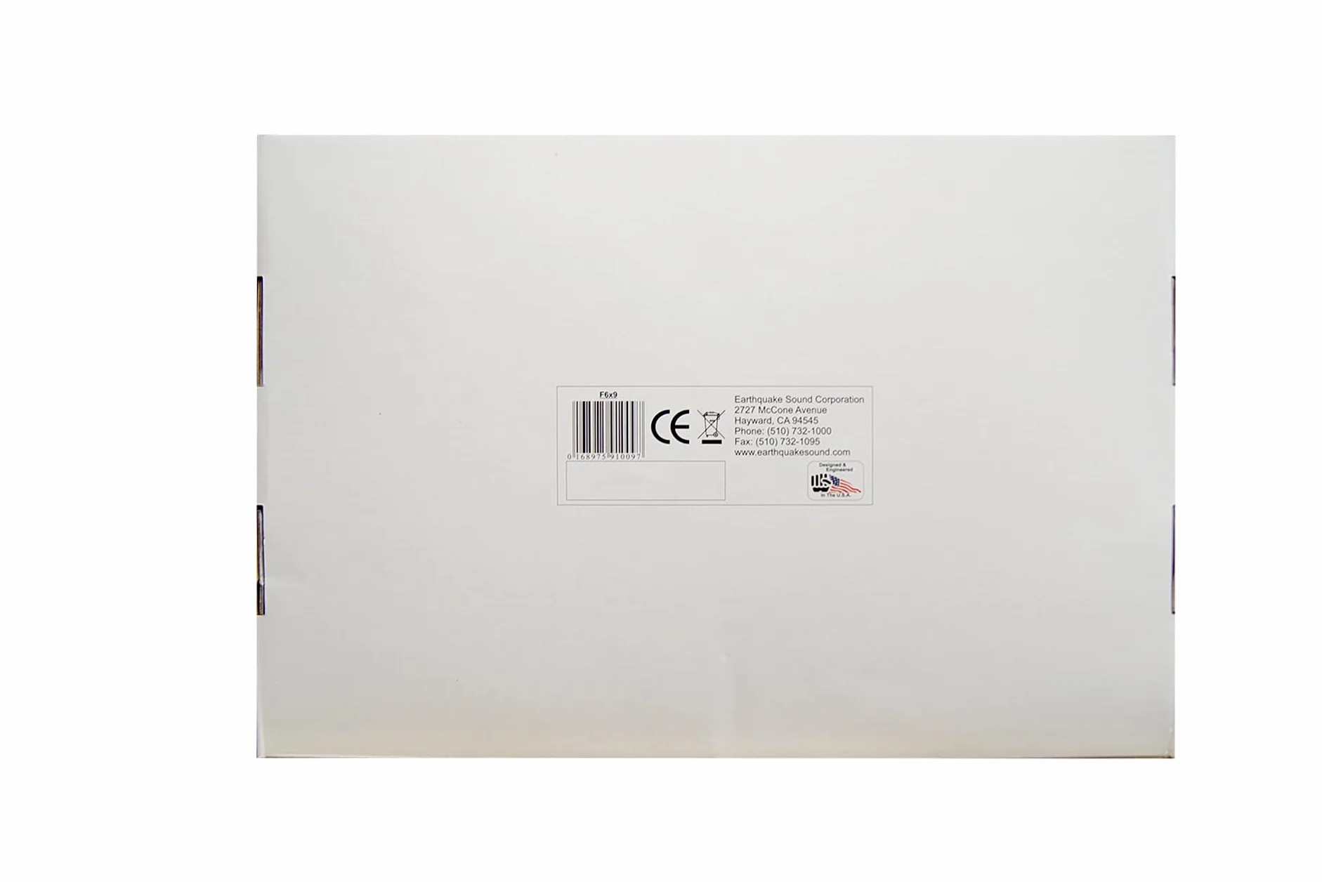Earthquake Sound F-6X9 600W 3-drożne głośniki koncentryczne, para
