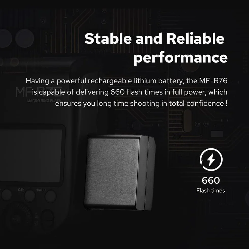 GODOX Flash annulaire macro MF-R76