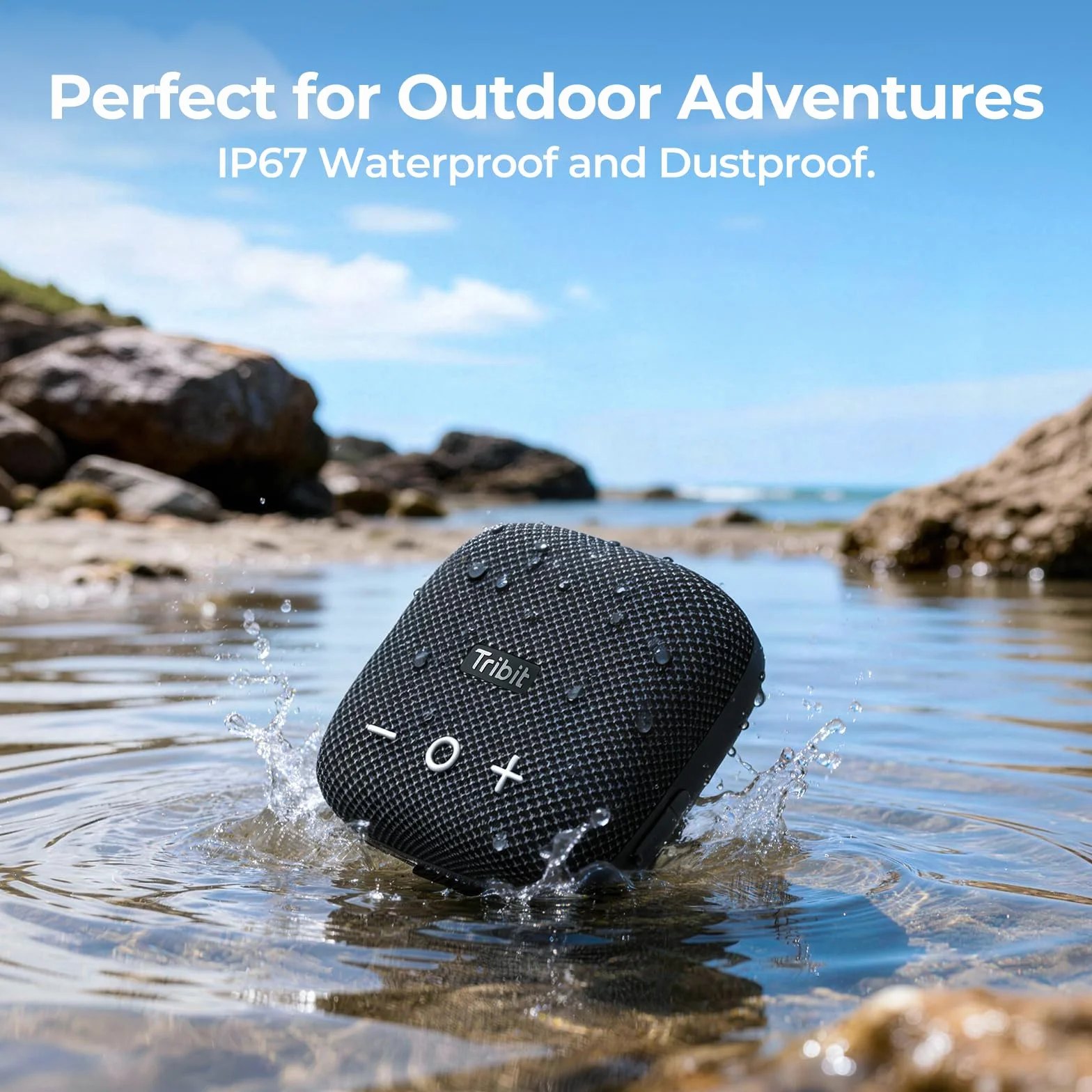 Tribit StormBox Micro 2 Głośnik Bluetooth Przenośny IP67 Wodoodporny XBass