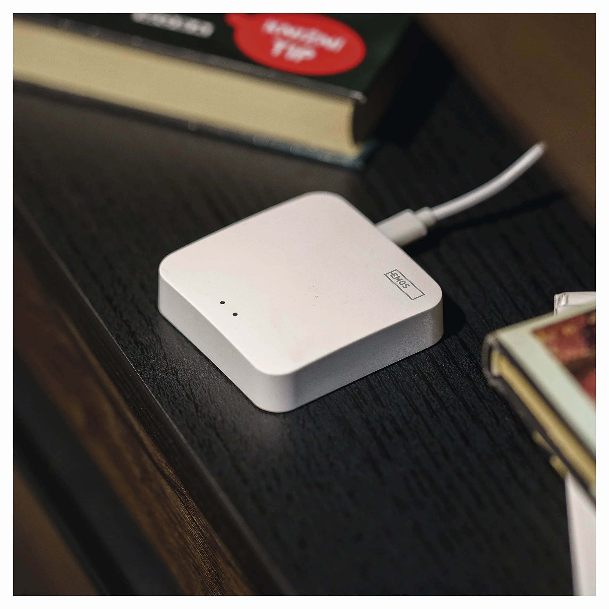 EMOS GoSmart ZigBee Gateway IP-1000Z Smart Home Hub kompatybilny z Tuya Smart Life Bluetooth WiFi 2,4 GHz biały