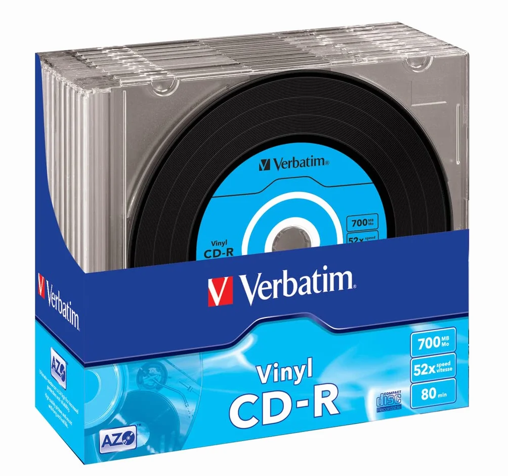 Verbatim Płyty CD-R Wielokolorowy 10 Sztuk