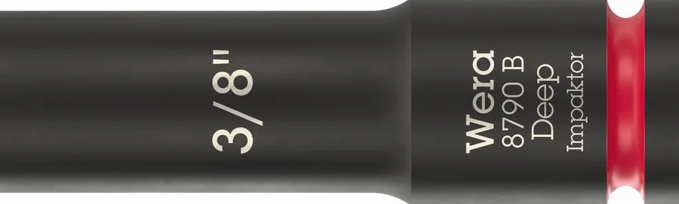 Listwa magnetyczna 9661 B Impaktor Deep Imperial 1 z zestawem kluczy nasadowych, 3/8", 9 części