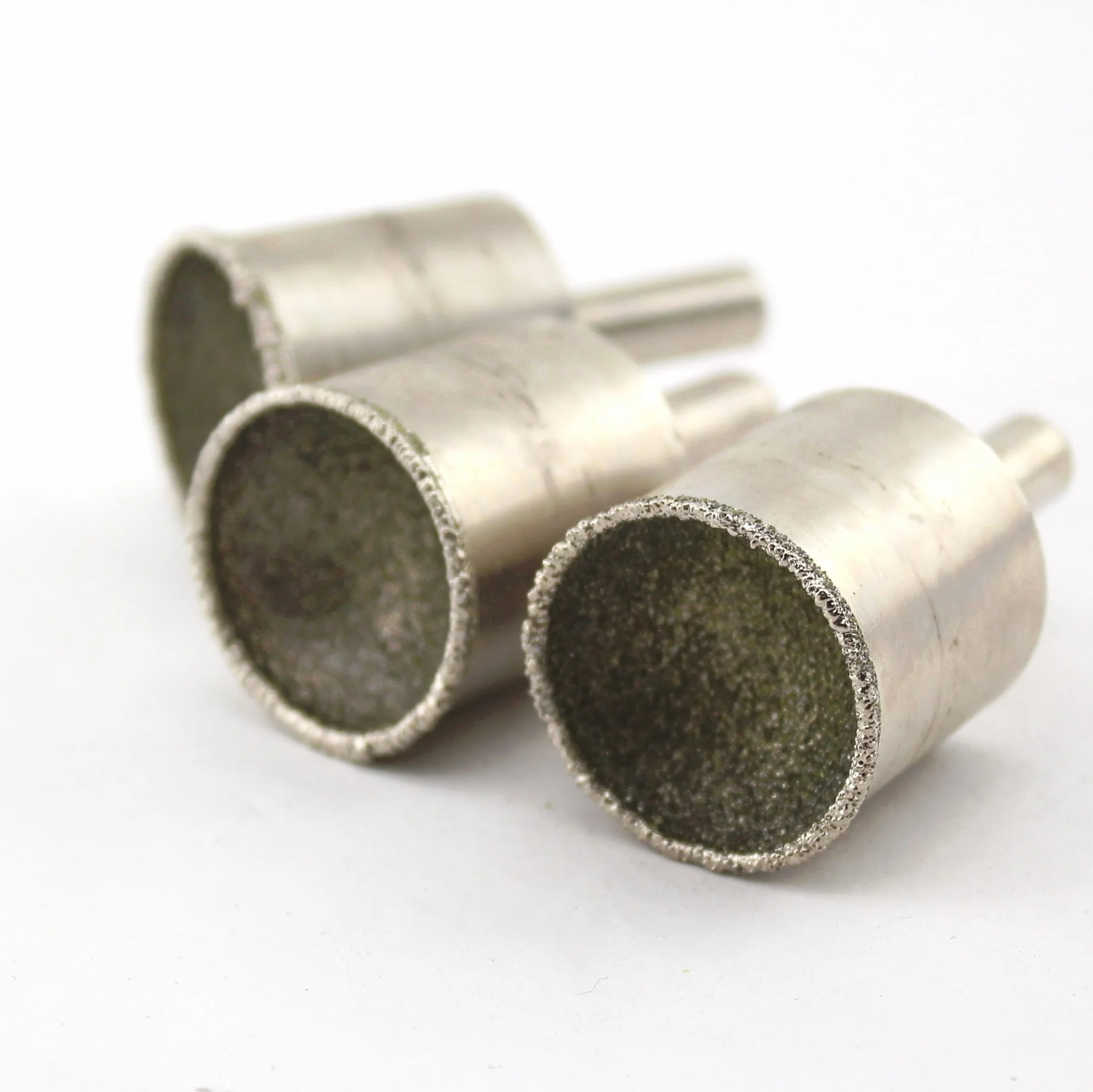 ILOVETOOL 27 mm ziarnistość 80 diamentowe wiertło szlifierskie sferyczne wklęsłe głowica montowana punkt jadeit rzeźba lapidarne narzędzia rzeźbienie koralik kamień kamienie kamienie