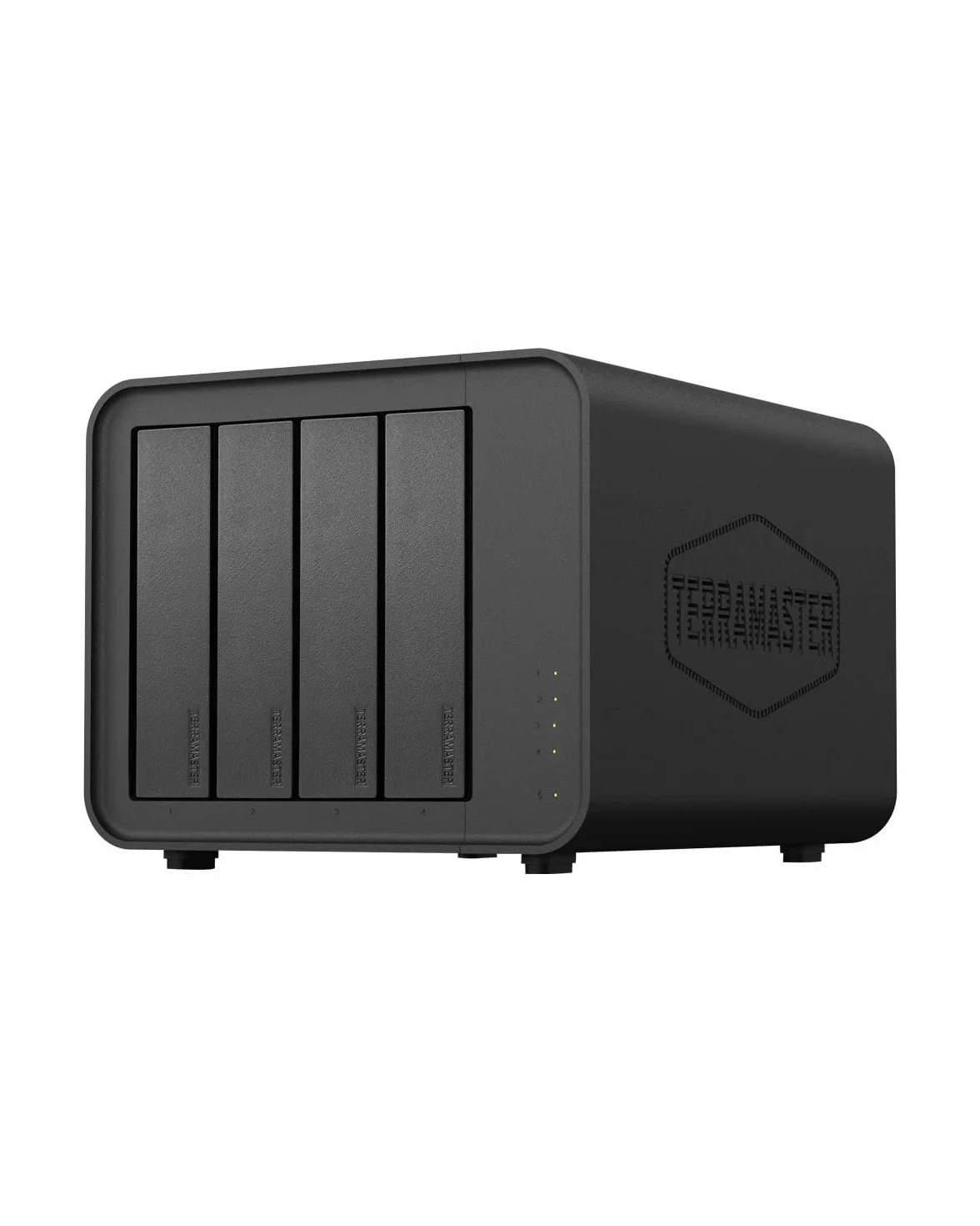 TERRAMASTER D4-320 Zewnętrzna obudowa dysku twardego - 4 kieszenie USB 3.2 Gen2 10 Gb/s typu C z możliwością wymiany na gorąco pamięć USB Plug and Play (bez dysku/NO RAID)
