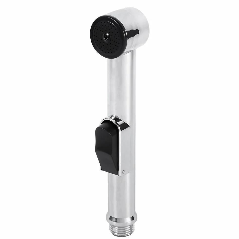 Spryskiwacz bidet opryskiwacz do domu łazienka ręczny przenośny chromowany ABS szattaf toaleta bidet prysznic natrysk