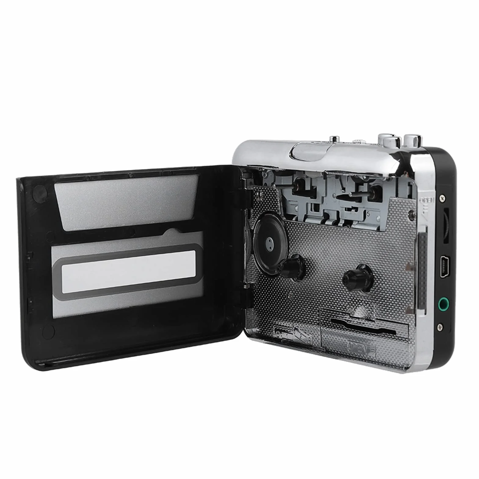 Konwerter Kasety na MP3, Konwerter Muzyki z Magnetofonu, Przenośny Przenośny Odtwarzacz Kasetowy, Konwerter Magnetofonu Kasetowego, Konwerter ze Słuchawkami na, CD