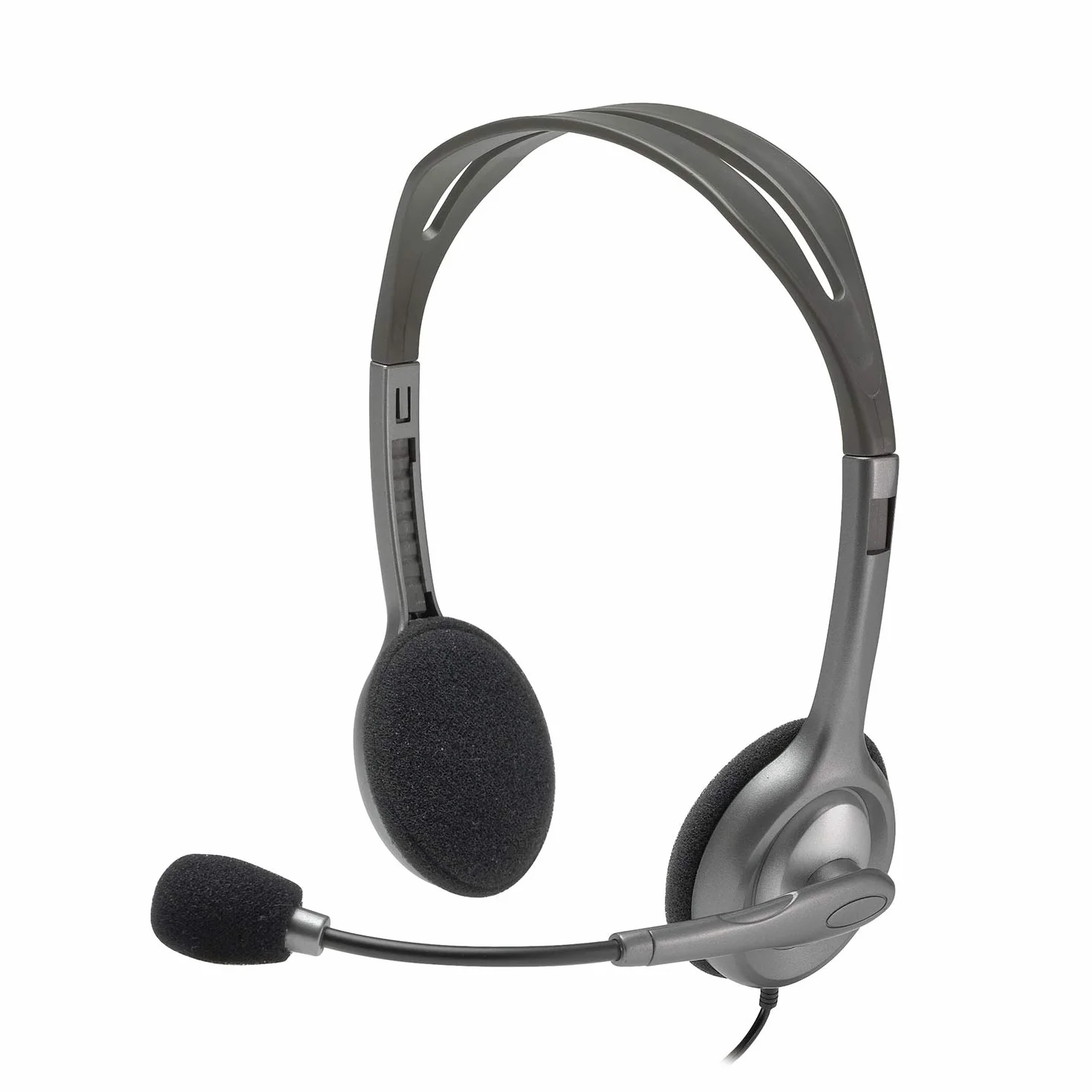 Logitech Stereo Headset H110 Zestaw Słuchawkowy 3,5 mm PC/Mac Czarny
