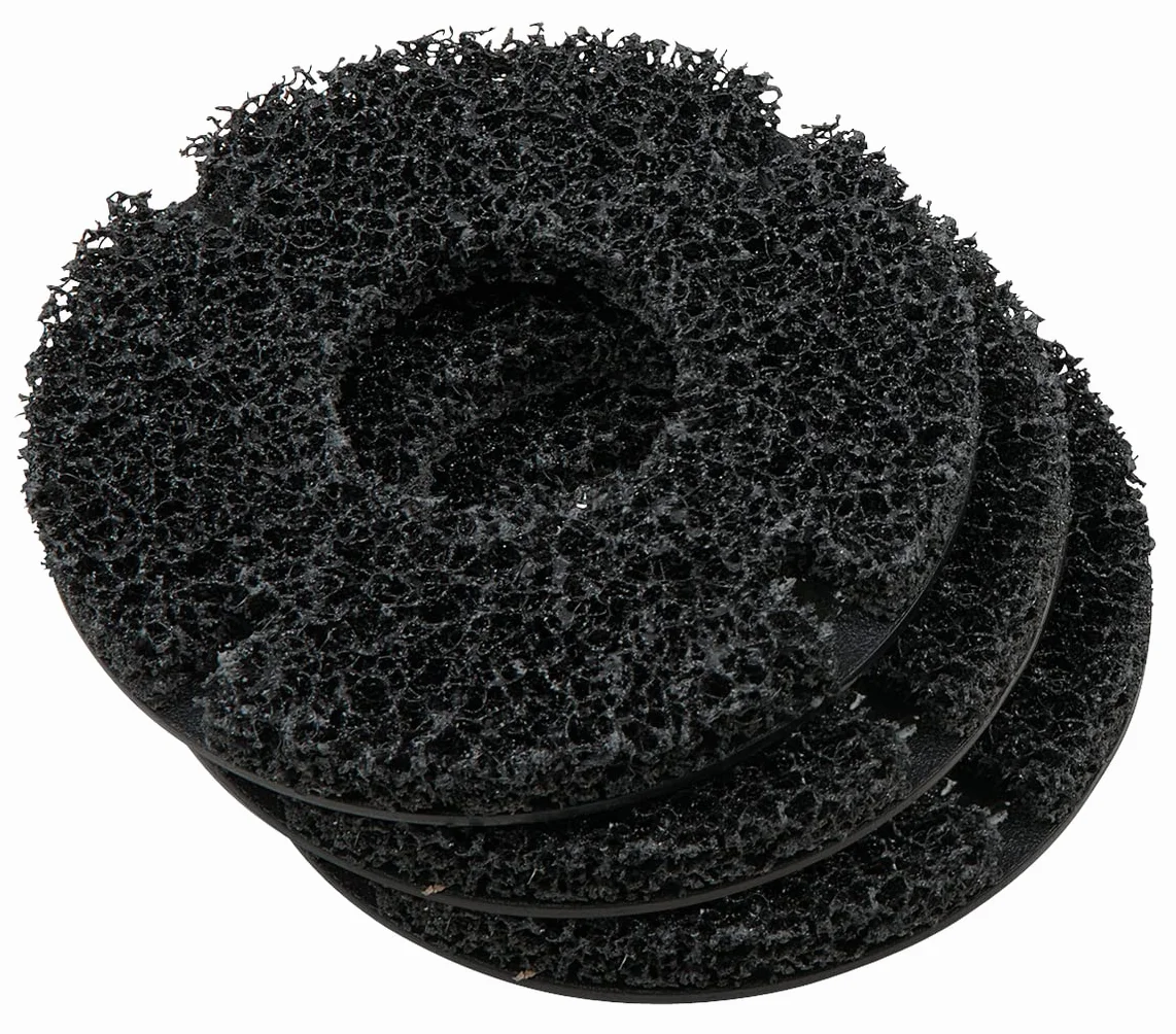 KS Tools 100.5071 Zestaw zapasowych tarcz do szlifierek do piast, Ø 160 mm, Ø wew. 75 mm, 3-szt