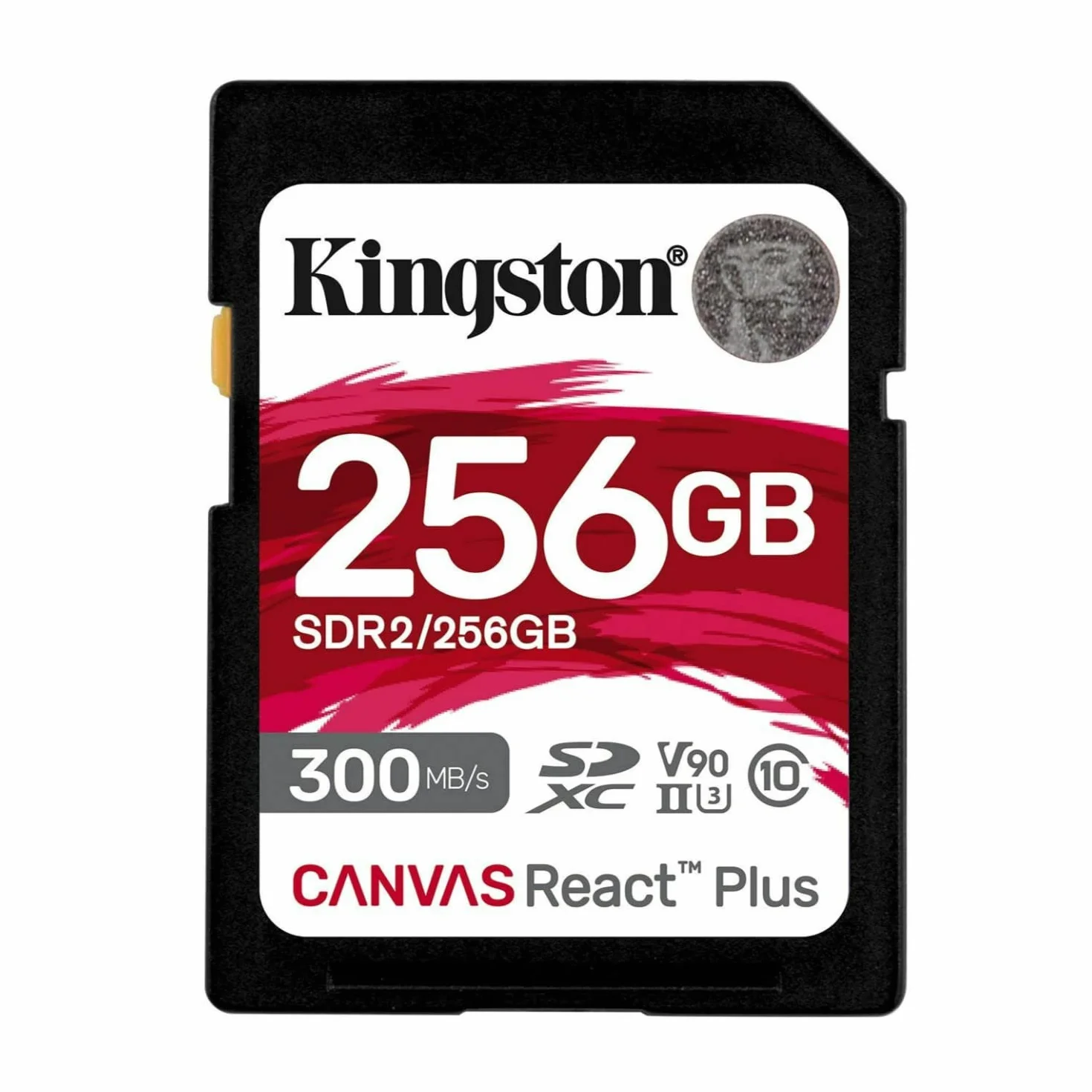 Kingston Canvas React Plus SDXC UHS-II 256GB 300R/260W U3 V90 karta pamięci