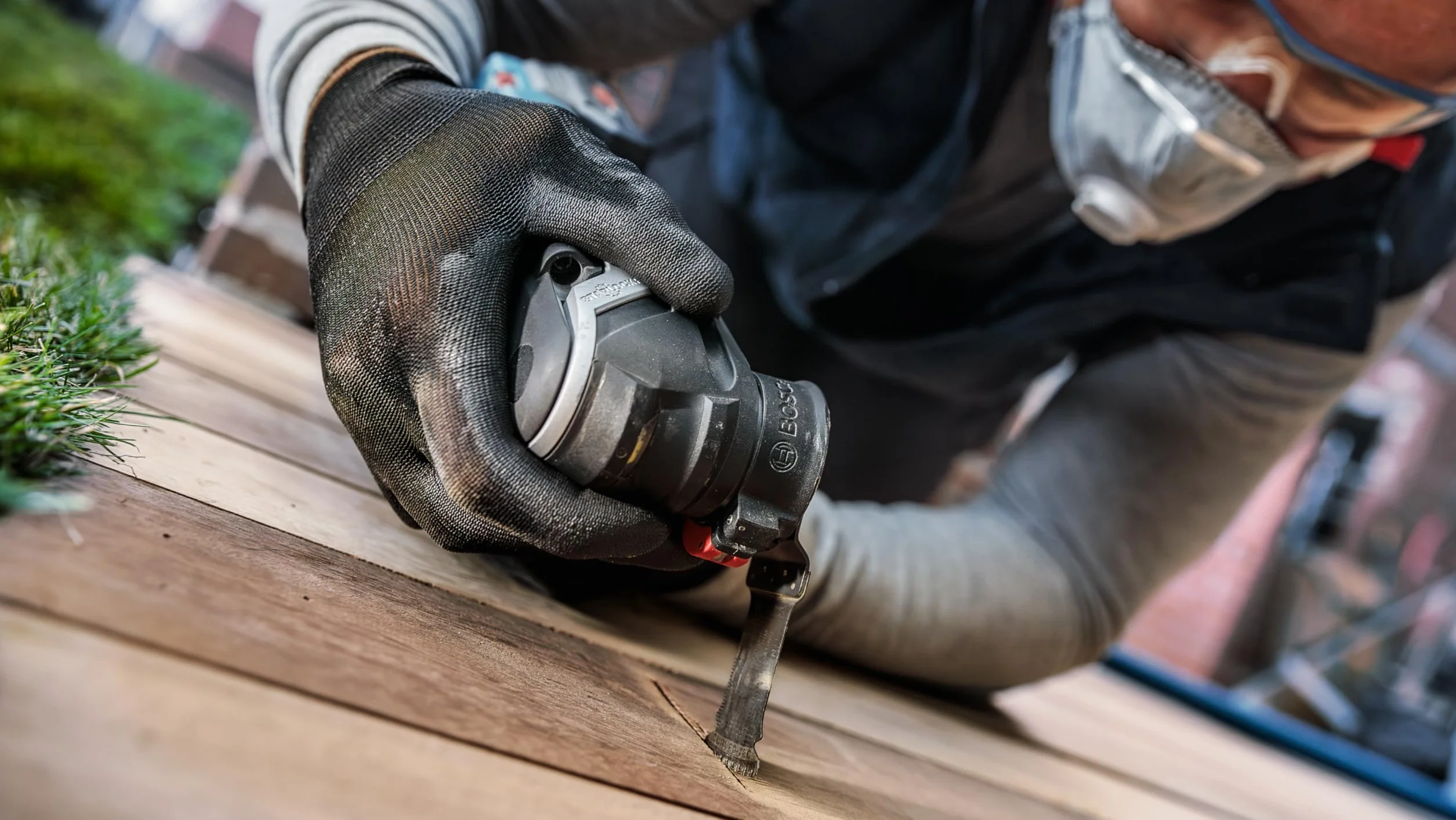 Bosch 5 x PRO Multi Material AIZ 32 BSPIB arkusz do narzędzi wielofunkcyjnych (do twardego drewna, płyt powlekanych tworzywem sztucznym, szerokość 32 mm, profesjonalne akcesoria, narzędzie