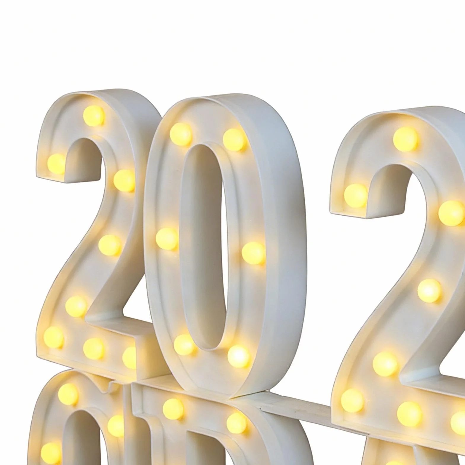 Dekoracje Świetlne Ukończenia Szkoły 2026 Świecące litery 2026 jako