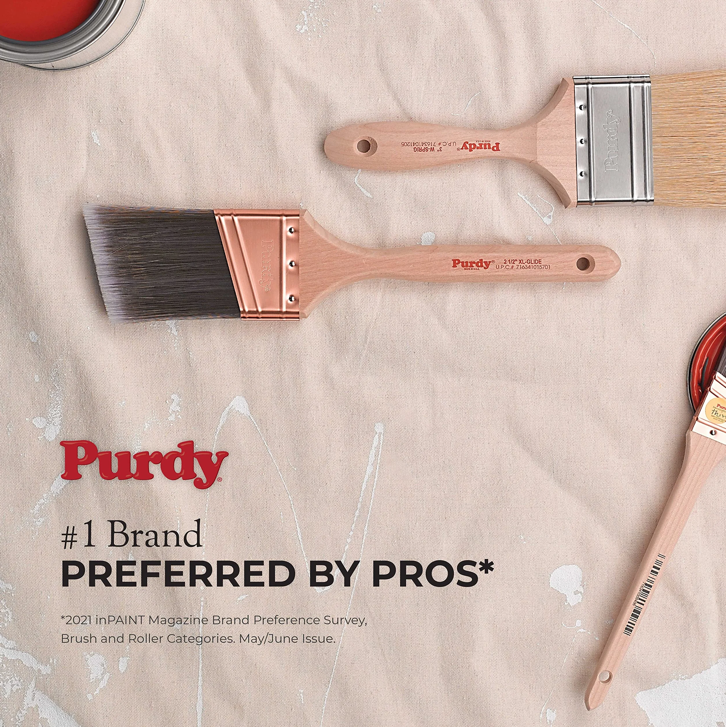 Purdy Pro-Extra 140671092 Rękaw Rolkowy, Żółty, 3/8"