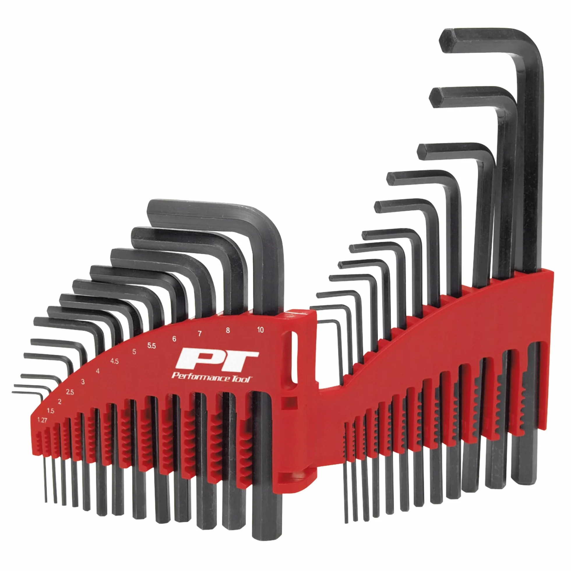 PERFORMANCE TOOL W80281 25-częściowy zestaw kluczy sześciokątnych SAE/MET