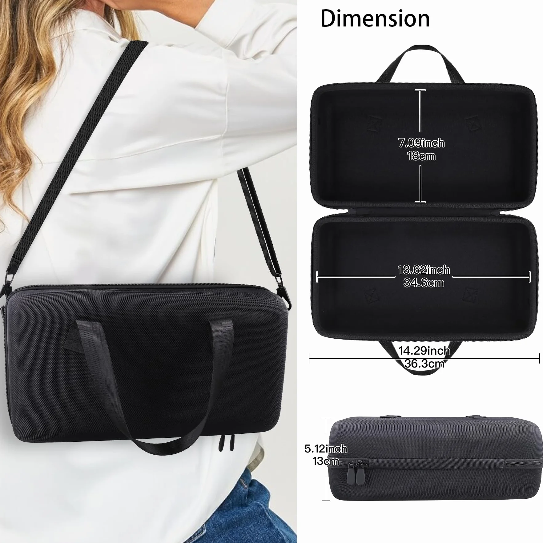 Etui twarde do Sony ULT FIELD 5 przenośny głośnik Bluetooth IP67 wodoodporny