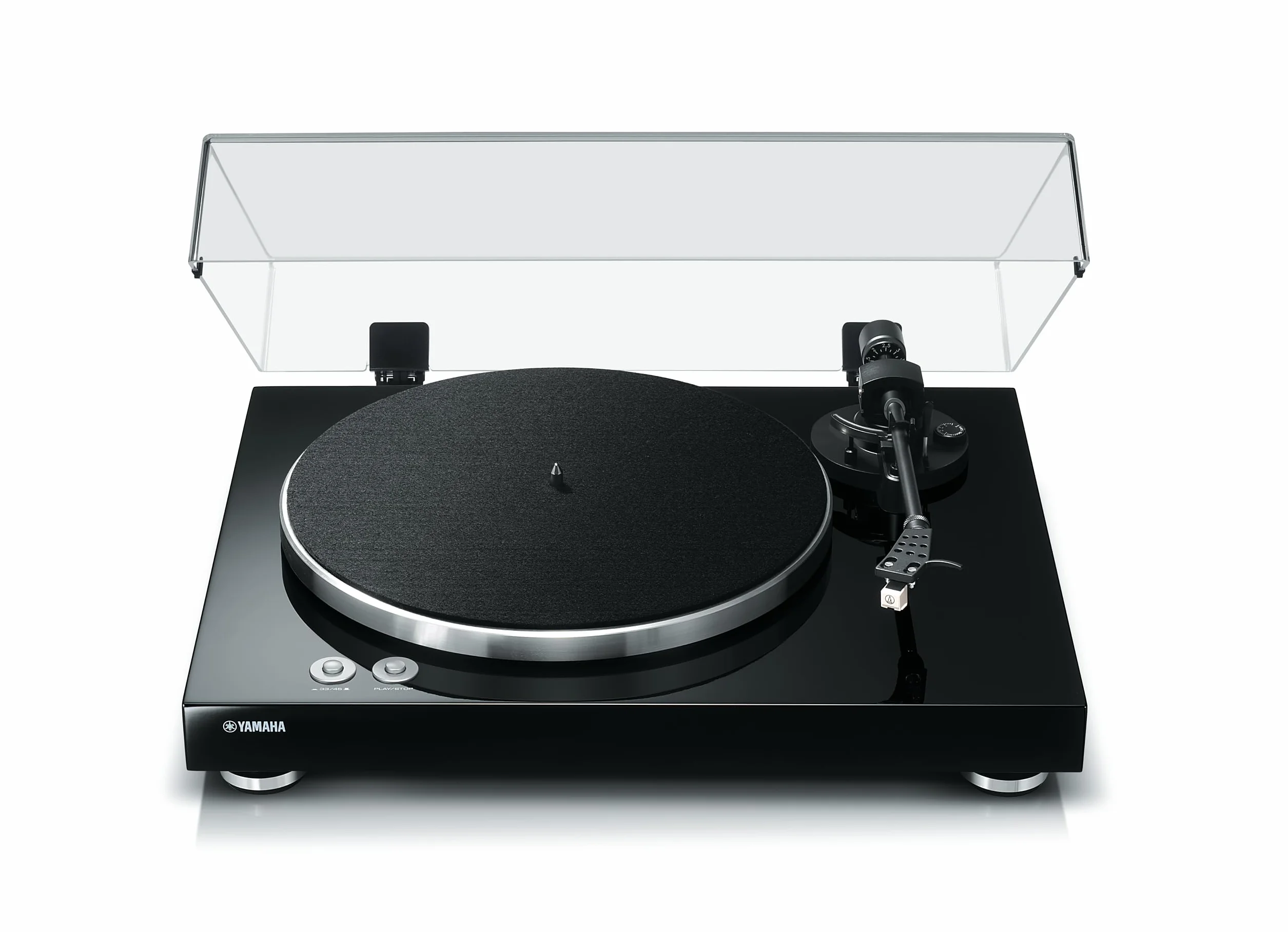 Yamaha TT-S303 gramofon taśmowy wbudowany przedwzmacniacz wyjście Phono Linea czarny