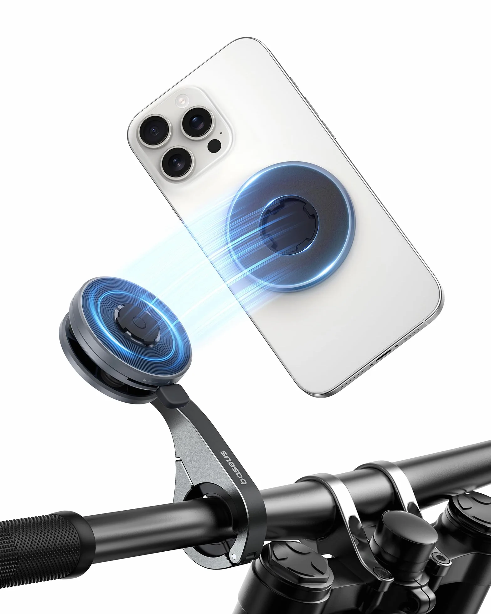 Baseus PrimeTrip VB1 Uchwyt na kierownicę rowerową do iPhone 16 15 14 13 Pro Max Plus Samsung