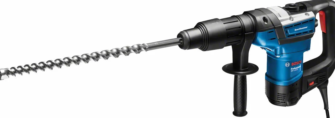 Bosch Professional: młot udarowo-obrotowy GBH 5-40 D (1 100 W, uchwyt SDS max, nominalna prędkość obrotowa 170 – 340 min-1, walizka)