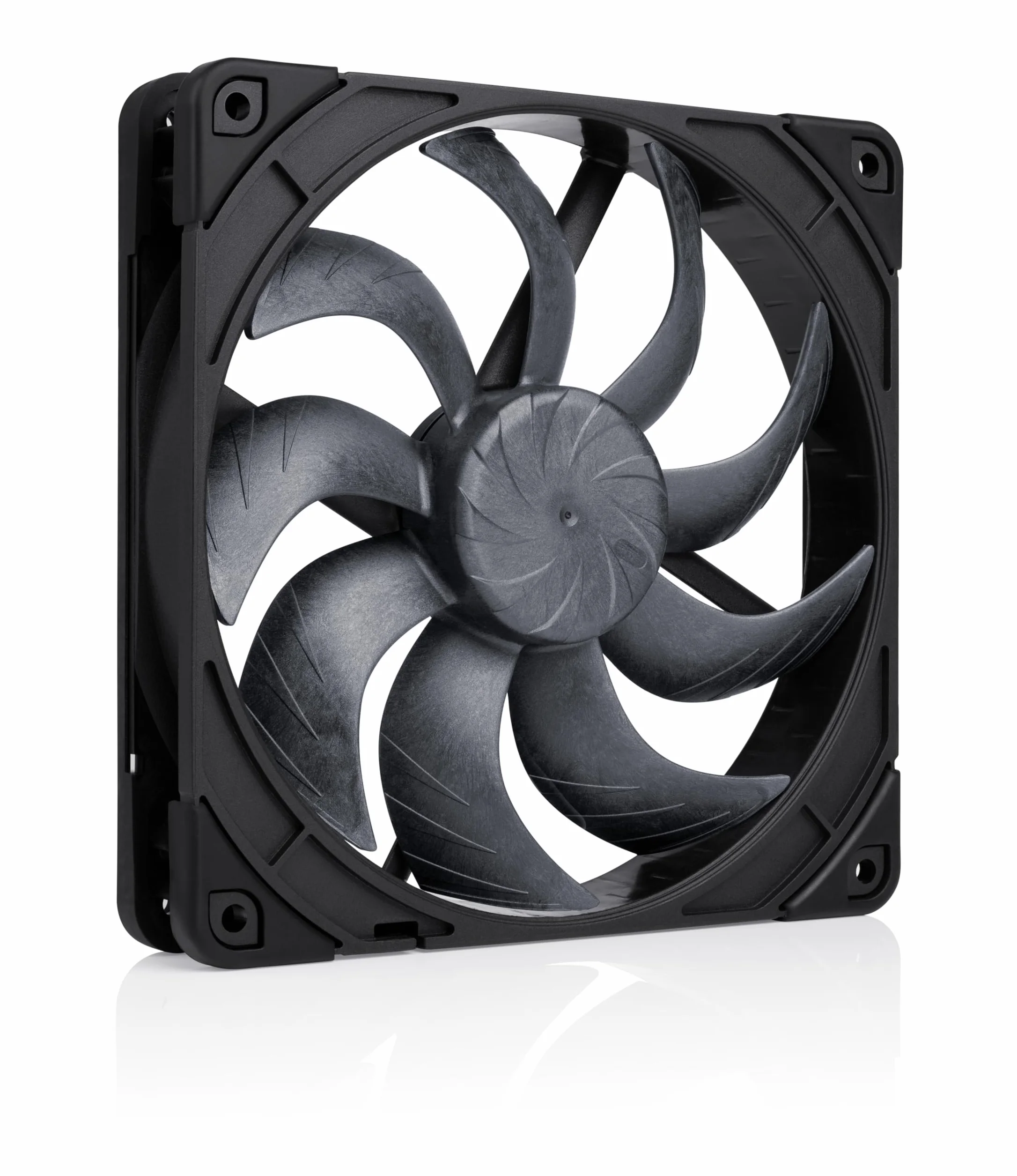 Noctua NF-A14x25 G2 PWM chromax.black 140mm Cichy Wentylator Komputerowy 4-Pin Czarny