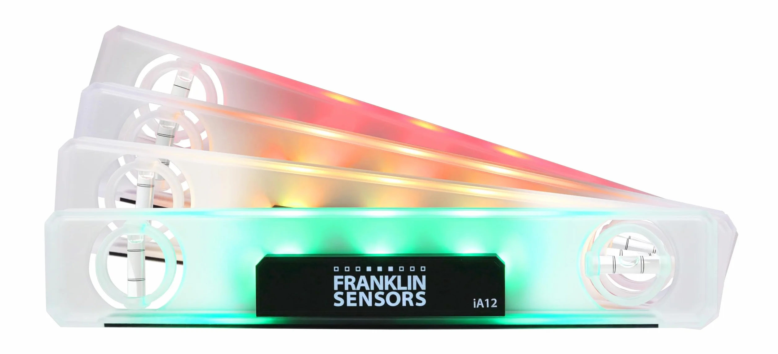 Franklin Sensors Poziom światła, zmienia kolor na zielony, gdy poziomujesz, cyfrowy/elektroniczny, magnetyczny niwelator torpedowy 30 cm, pionowe i poziome narzędzie poziomujące z 2 fiolkami