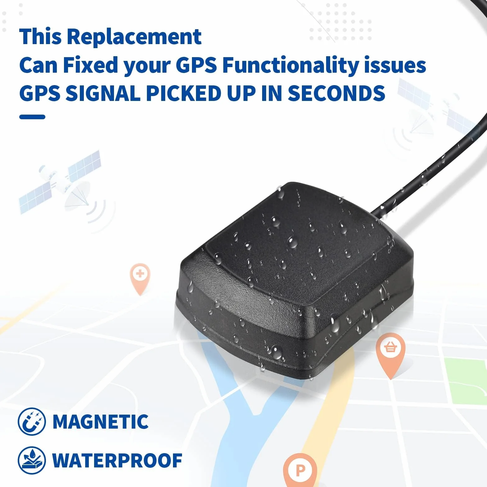 Eightwood Antena GPS SMA