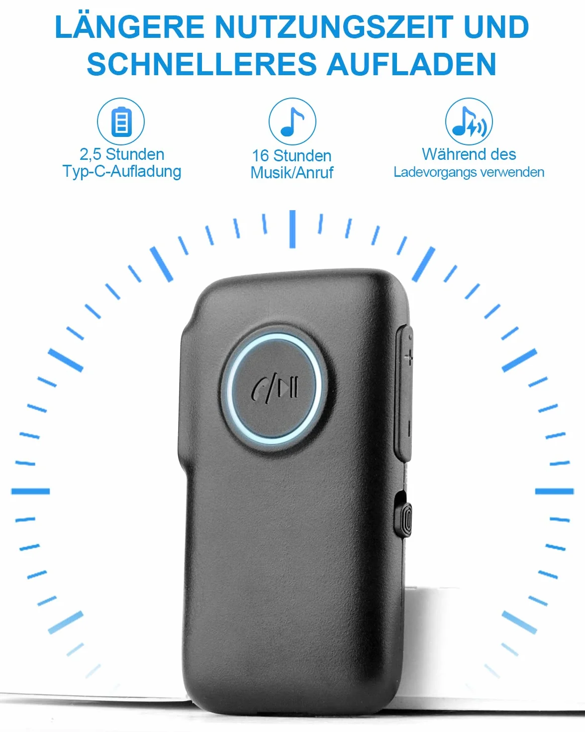 Ansta Odbiornik Bluetooth, Czarny