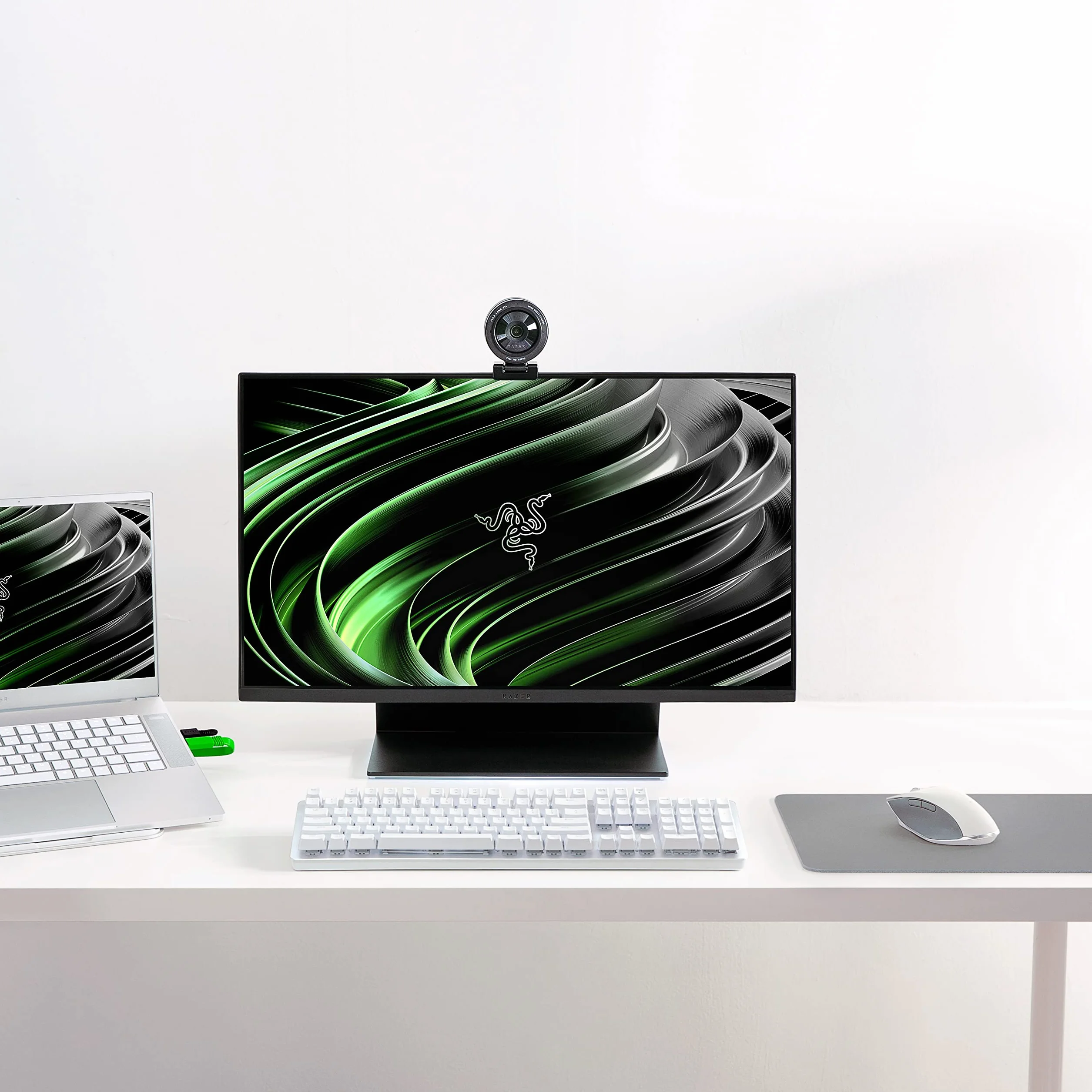 Razer Kiyo Pro Kamera internetowa Full HD 1080p 60FPS HDR Adaptacyjny czujnik światła Szerokokątny obiektyw
