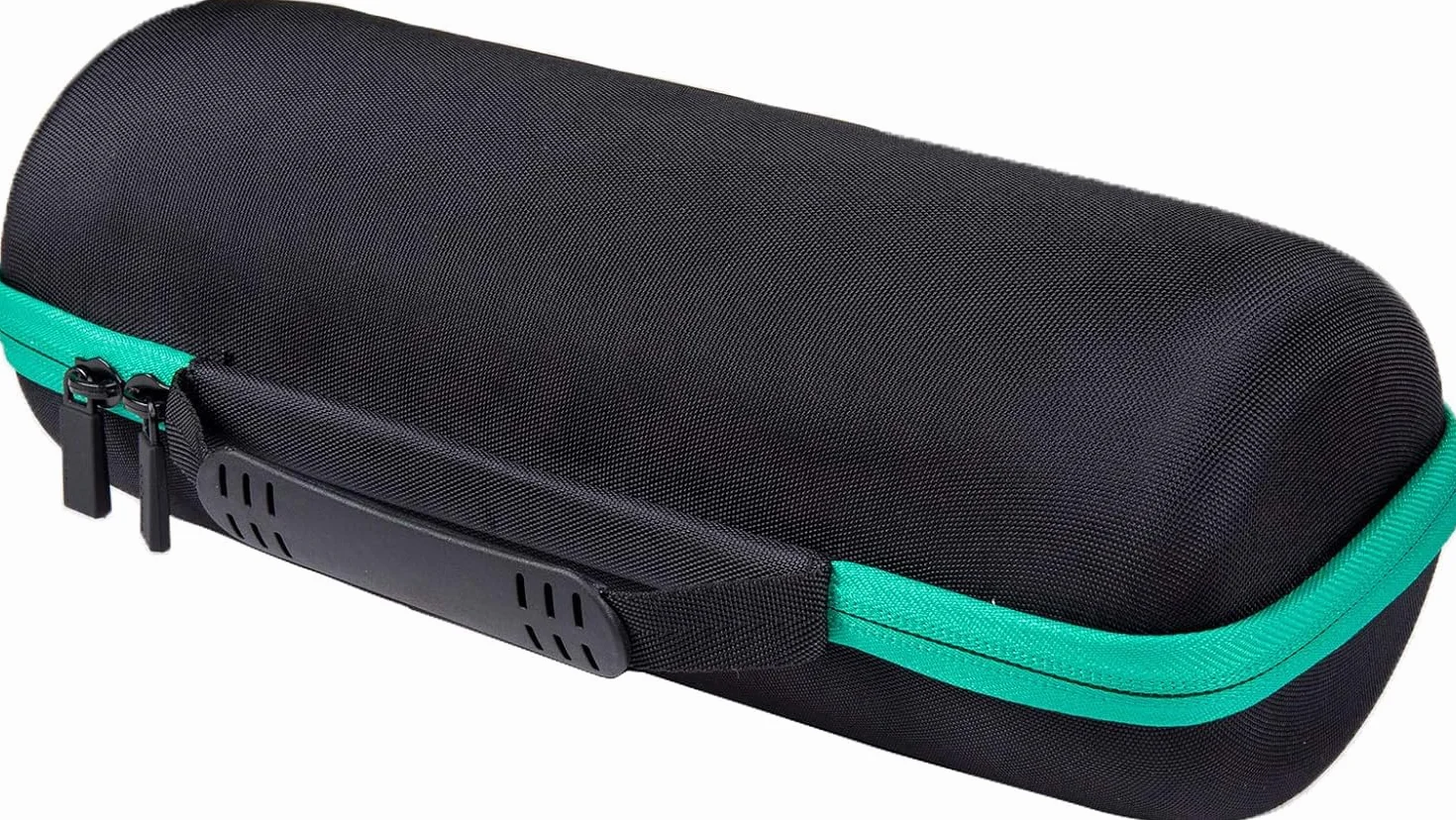 co2CREA Twarde etui na telefon komórkowy do JBL Charge 4 / JBL Charge 5 Przenośny bezprzewodowy głośnik Bluetooth (sam futerał) (turkusowy), Zielony Niebieski, 28 x 10.5 x 10.5 cm