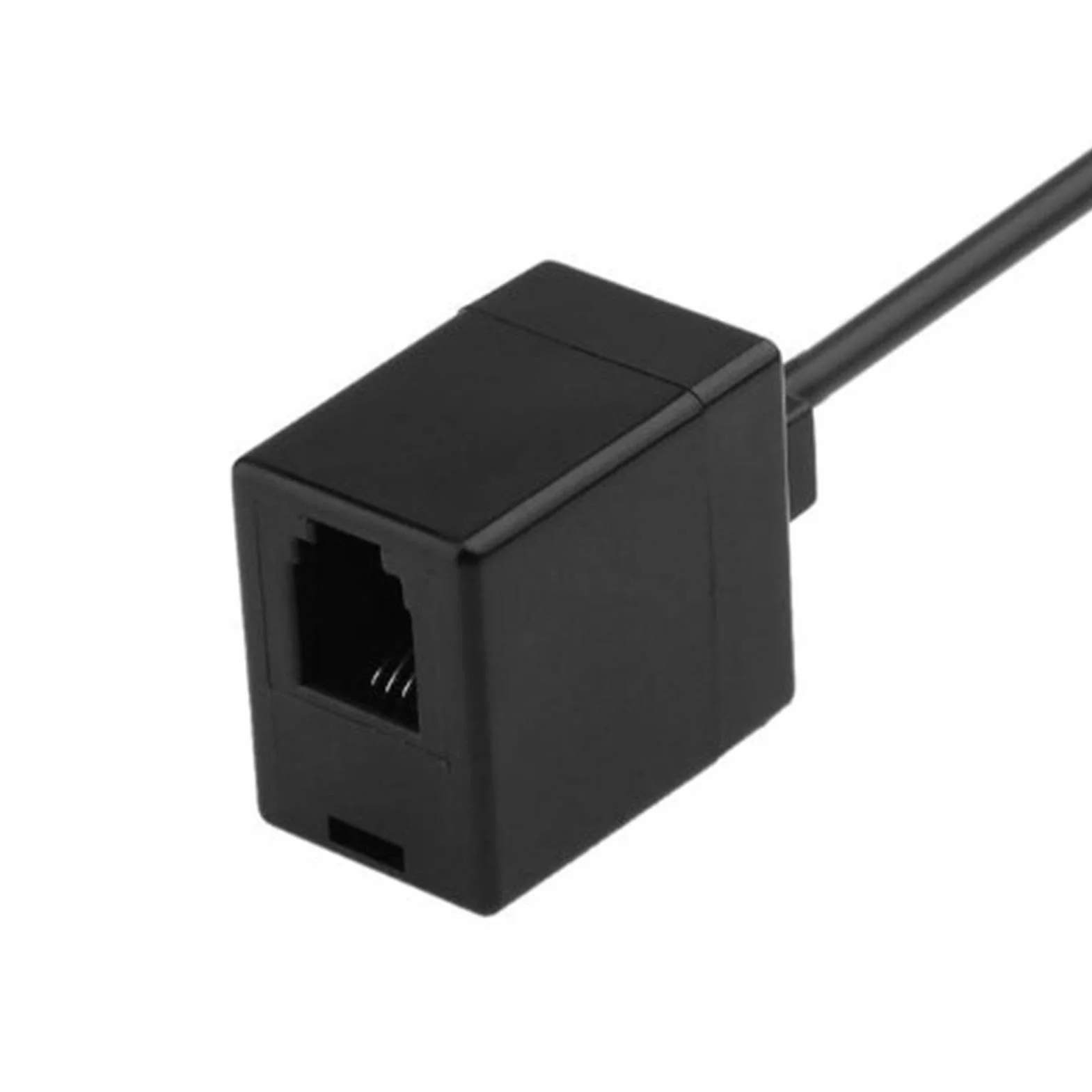 Kabel konwertera RJ11 do RJ45, adapter telefoniczny 8P4C do 6P4C, złącze linii stacjonarnej
