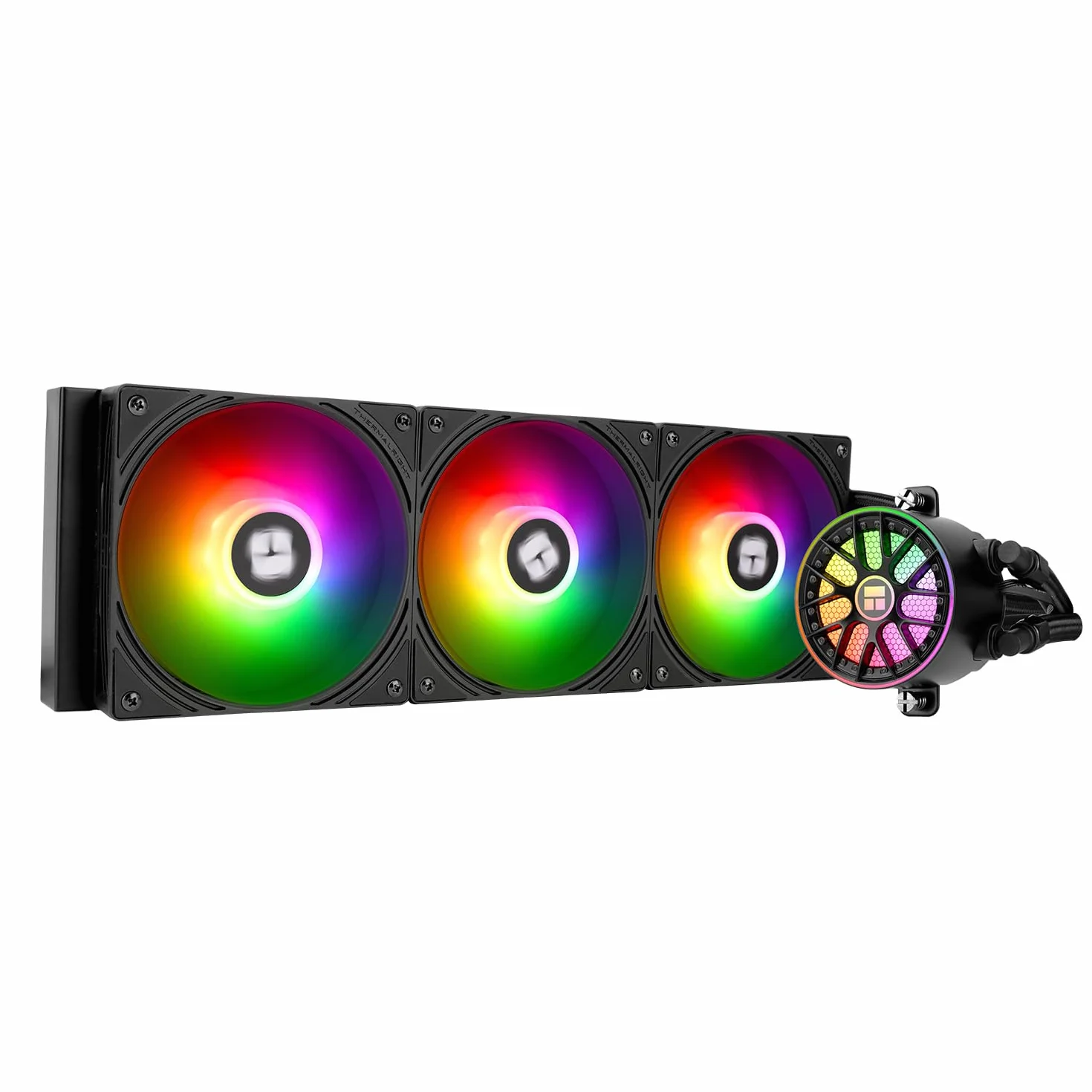 Thermalright AQUA ELITE 360 V6 ARGB Black Liquid CPU Kühler, 360mm AIO, 3x PWM-ARGB, AMD AM4/AM5, Intel LGA1851/1700/115x/1200