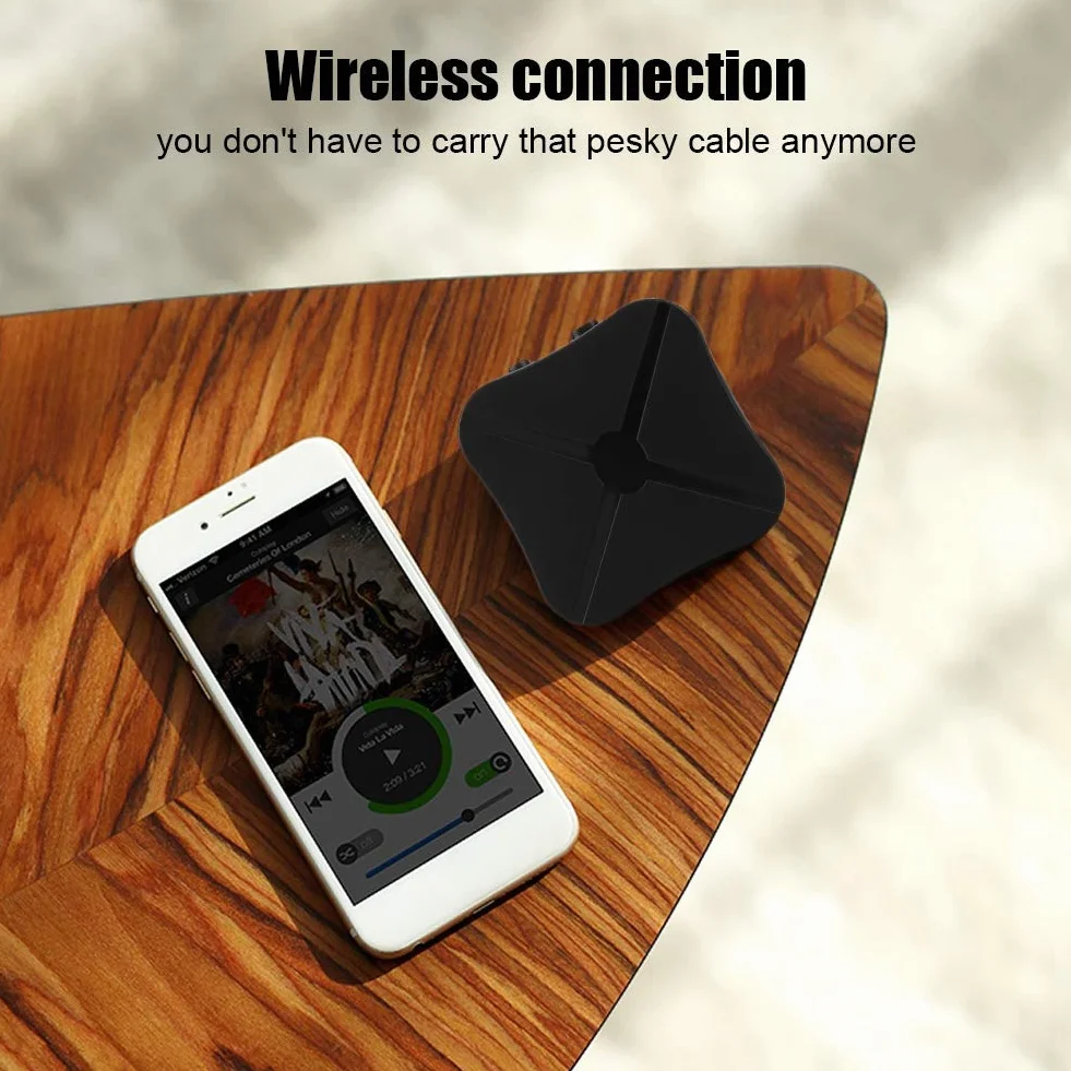 ASHATA Adapter Bluetooth Odbiornik Nadajnik audio bezprzewodowy stereofoniczny