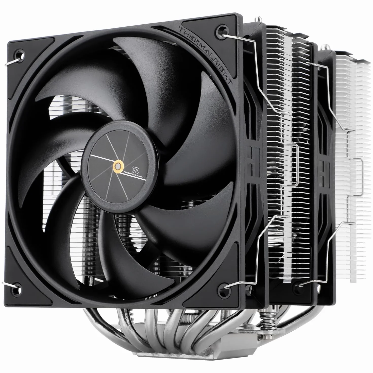 Thermalright Peerless Assassin 120 SE V3 CPU chłodnica powietrza, 6 rur cieplnych, podwójny wentylator TL-P12 PWM, aluminiowa osłona radiatora, do AM4/AM5/Intel LGA1851/1700/1150/1200(PA120SE V3)