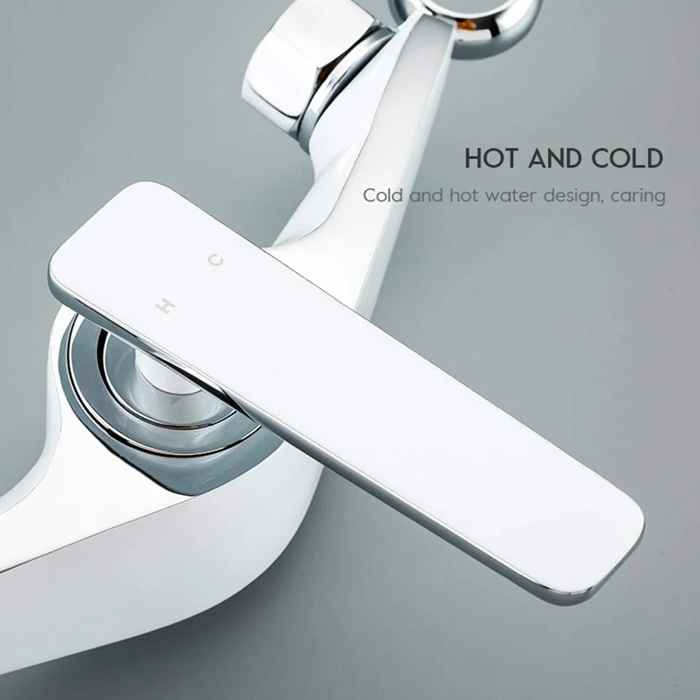 Systemy prysznicowe z wodą kranową Baterie bidetowe, montowane na ścianie Łazienka Bateria prysznicowa Bidet Opryskiwacz toaletowy Bidet Toaleta Spryskiwacz Bateria mieszająca