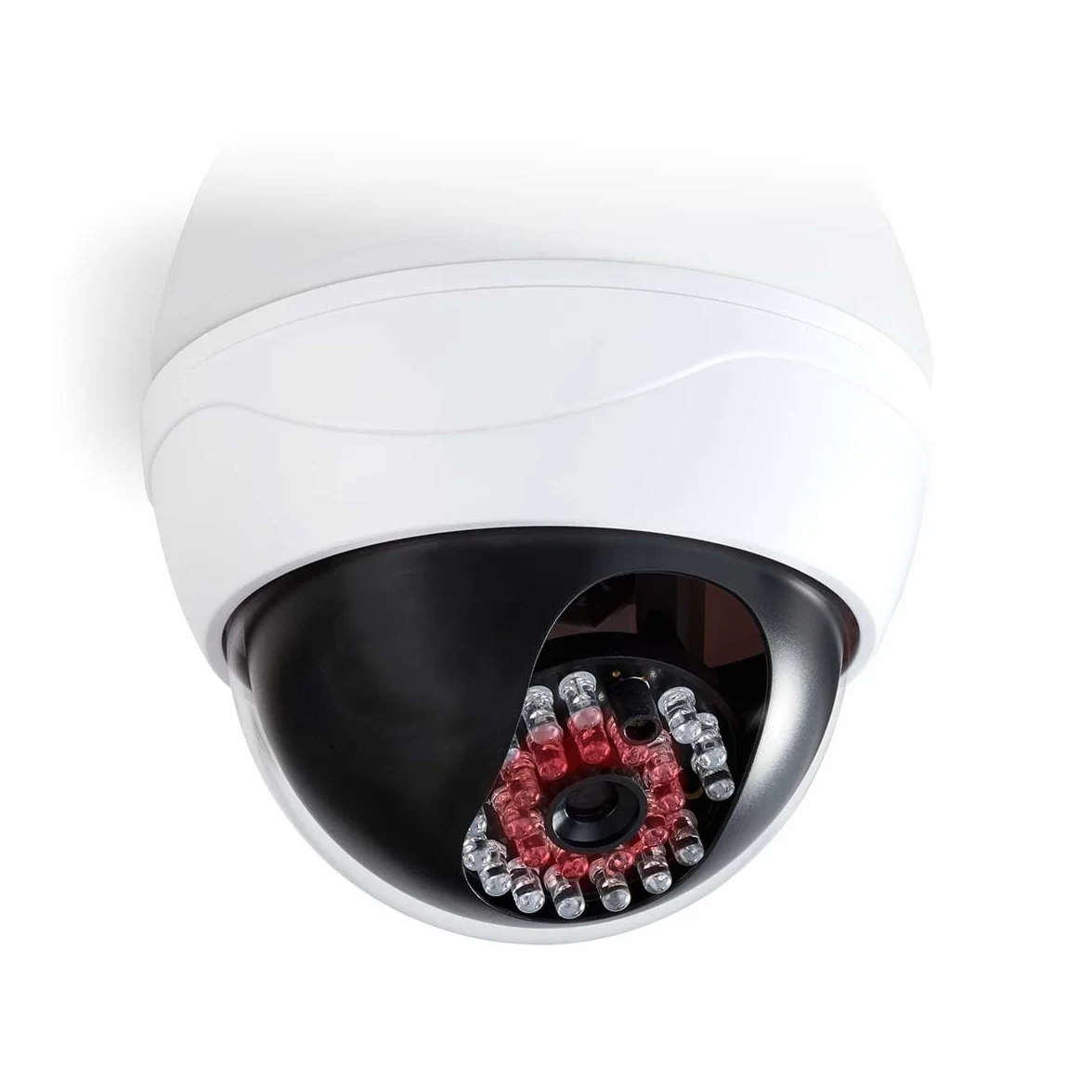 Nedis Dummy kamera monitoringu biała zasilanie bateryjne