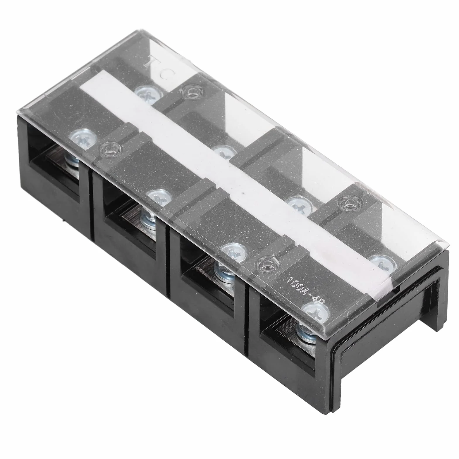 Listwa Zaciskowa śrubowa Dwurzędowa Izolowana Elektryczna Listwa Zaciskowa Listwa Zaciskowa AC600V 100A(8 Points)