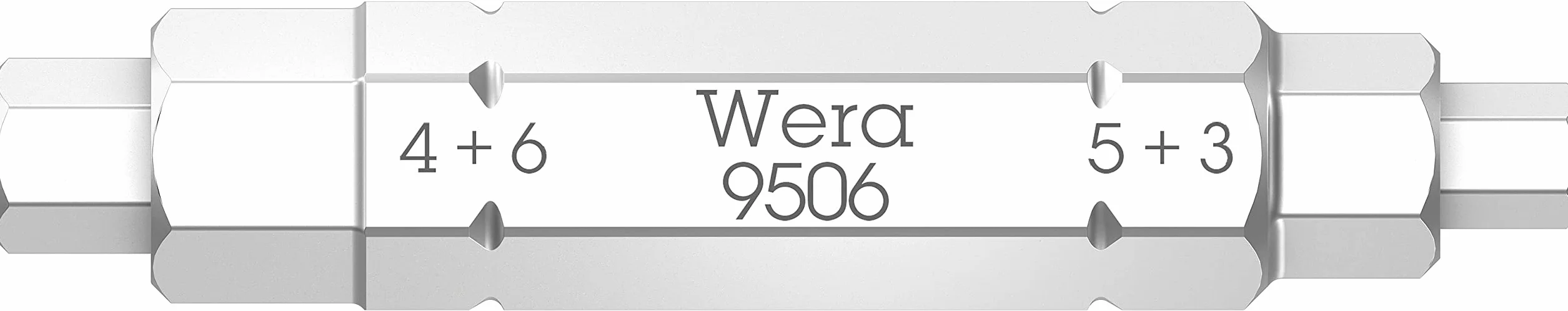 Wera - 05073201001-bit 4-w-1, 9506 SB 4-w-1 bit 1, 3; 4; 5; 6 x 37 mm