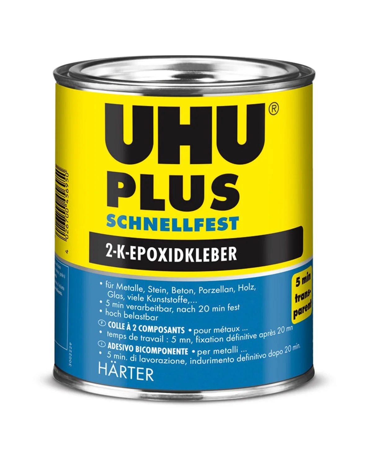 Uhu Plus Klej szybkoschnący Schnellfest - 855 G Härter