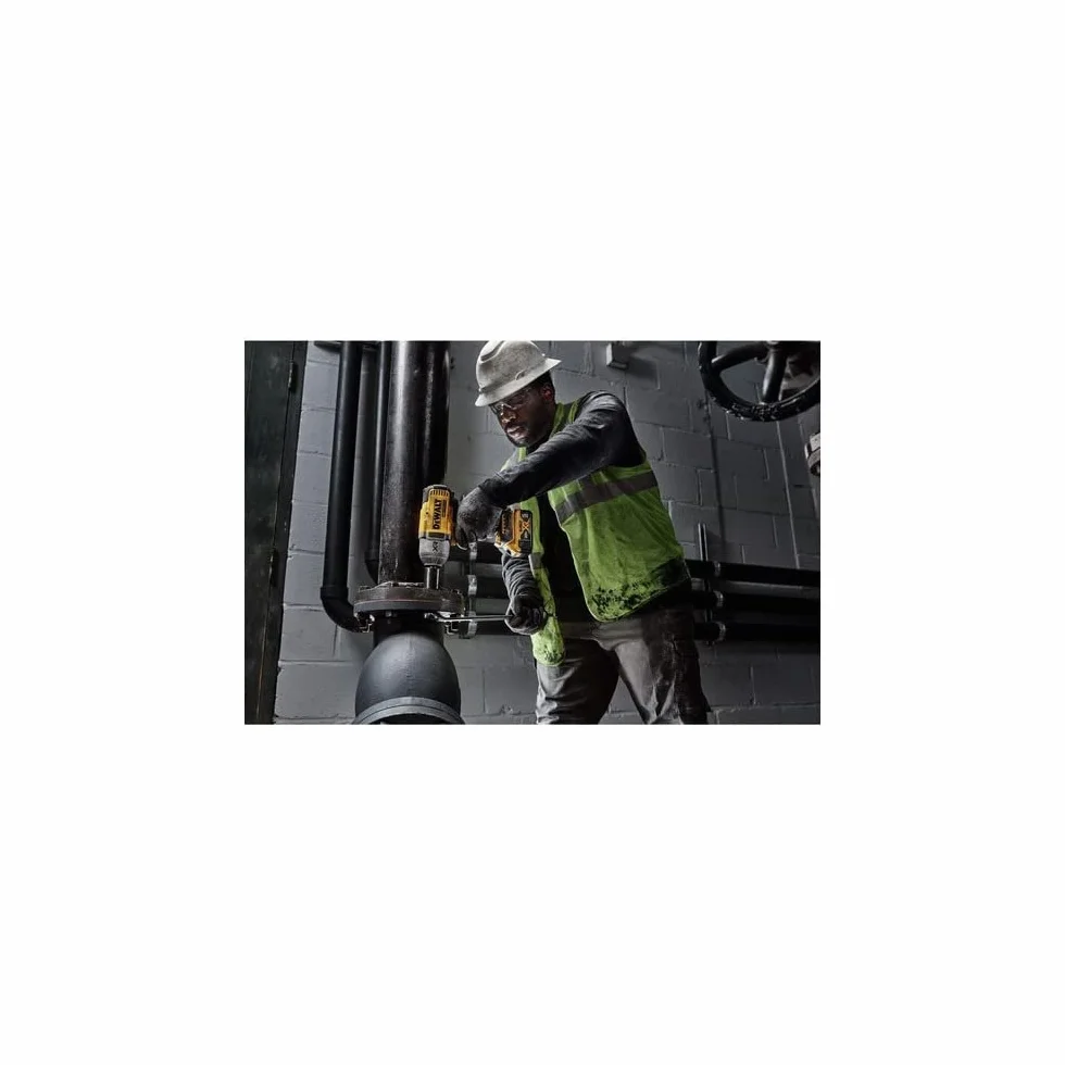 DEWALT 20 V MAX XR 1/2" klucz udarowy o wysokim momencie obrotowym z zestawem kowadła z pierścieniem wieprzowym (DCF900P2)