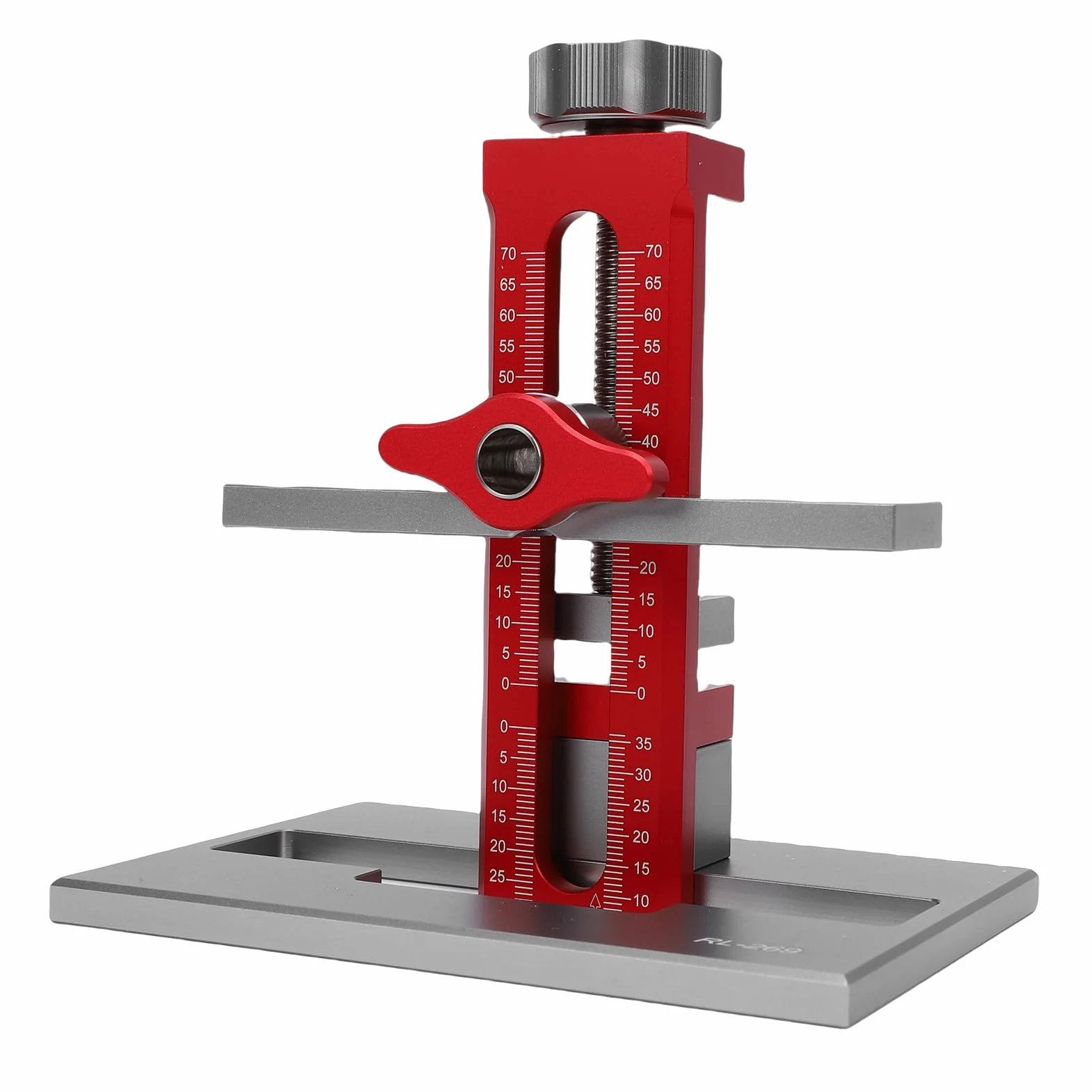 SEAFRONT Jig do Montażu Drzwi Szafki, Stop Aluminium z Prowadnicami Wiertła 6mm, 8mm, 10mm i Urządzeniem Sprężynowym do Szafek z ramą i Bez ramy.