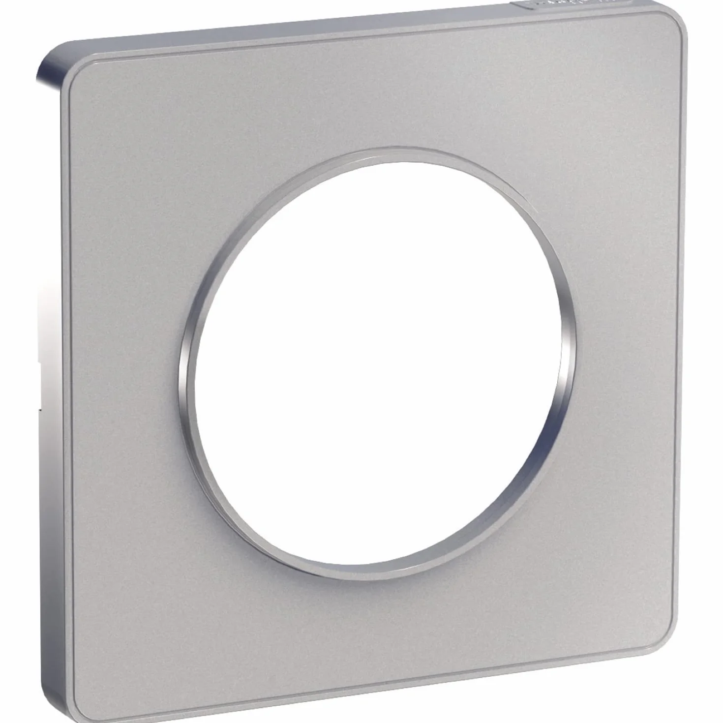 Odace Touch płyta osłonowa, 1-biegunowa, aluminium