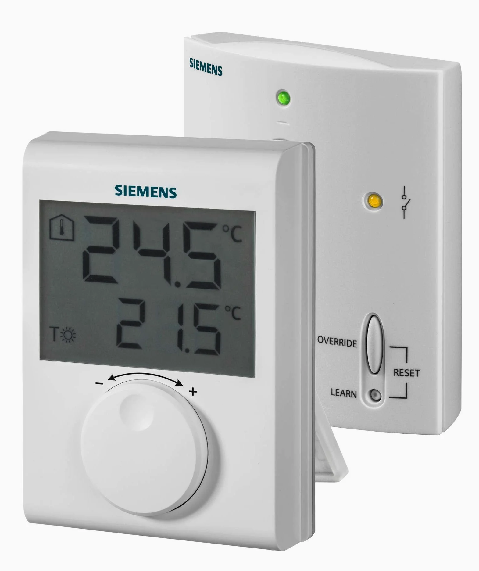 Siemens Bezprzewodowy termostat pokojowy RDH100 i odbiornik