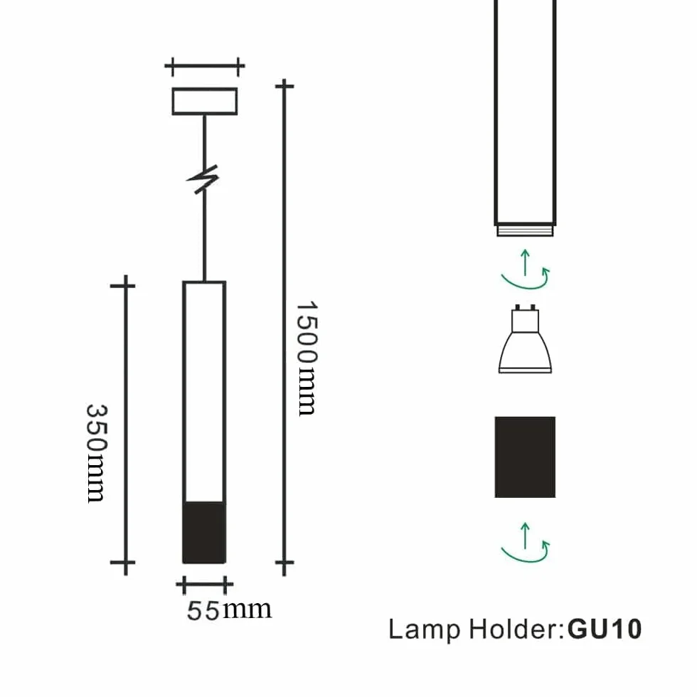 Lampa wisząca, czarna, 1 żarówka, przemysłowa, metalowa, vintage, drewno, lampa wisząca do jadalni, na stolik nocny, sypialnię, kuchnię, bar, restaurację, z regulacją wysokości, Gu10