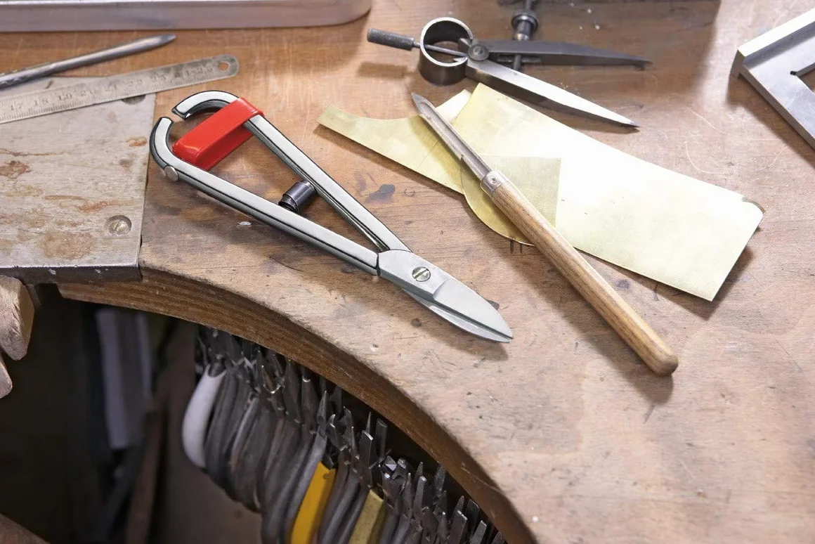 BESSEY Nożyce Bessey Tijera orfebrería 180mm - D76-1