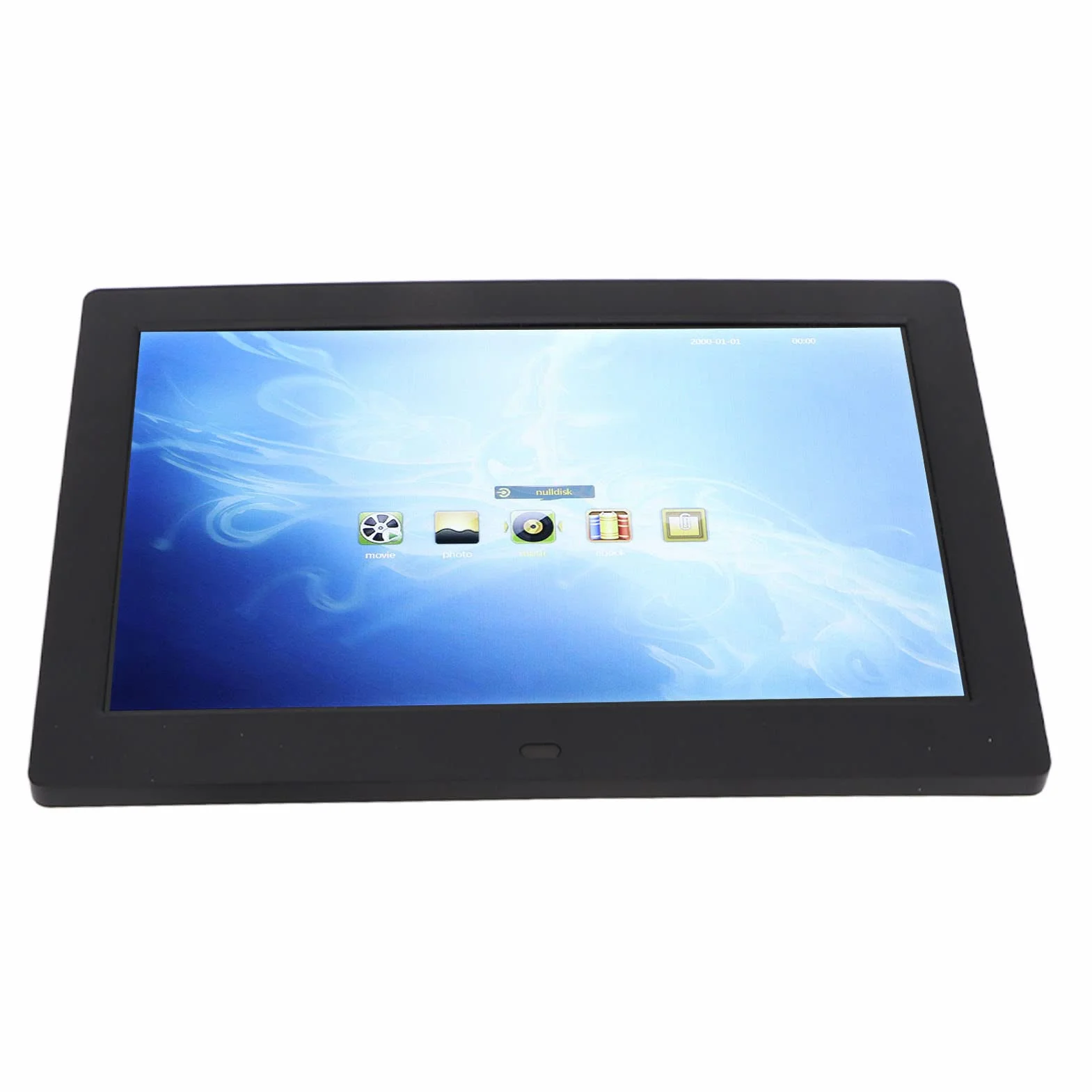 Cyfrowa Ramka na Zdjęcia 10 Cali LCD HD 1280x800 IPS Pełnoekranowa z Pilotem